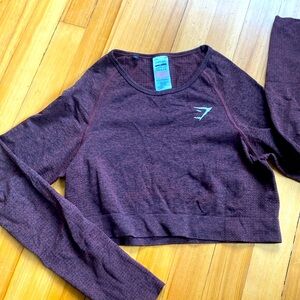 Gymshark Vital Seamless Long Sleeve Crop🎀
